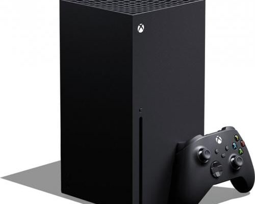 Xbox Series X z oryginalnym padem